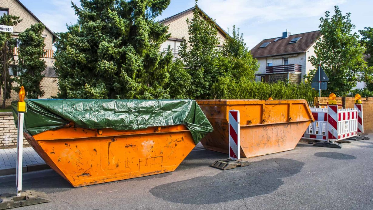 Kontener na odpady budowlane